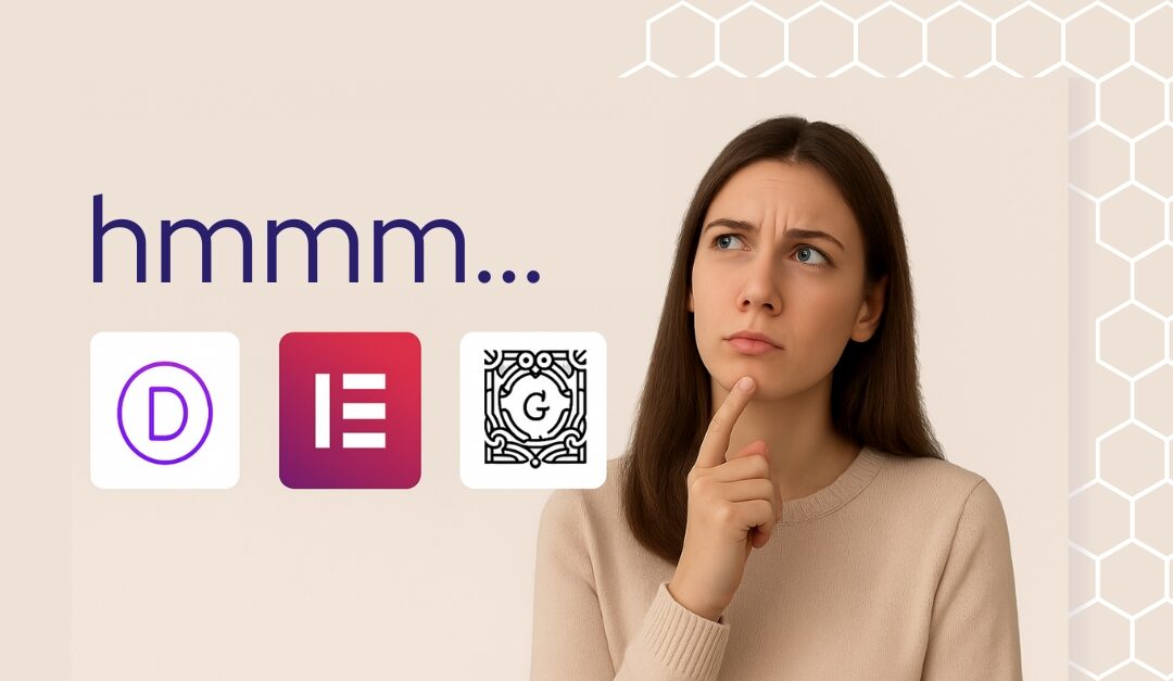 The different WordPress editors: an overview of Divi, Elementor, and Gutenberg